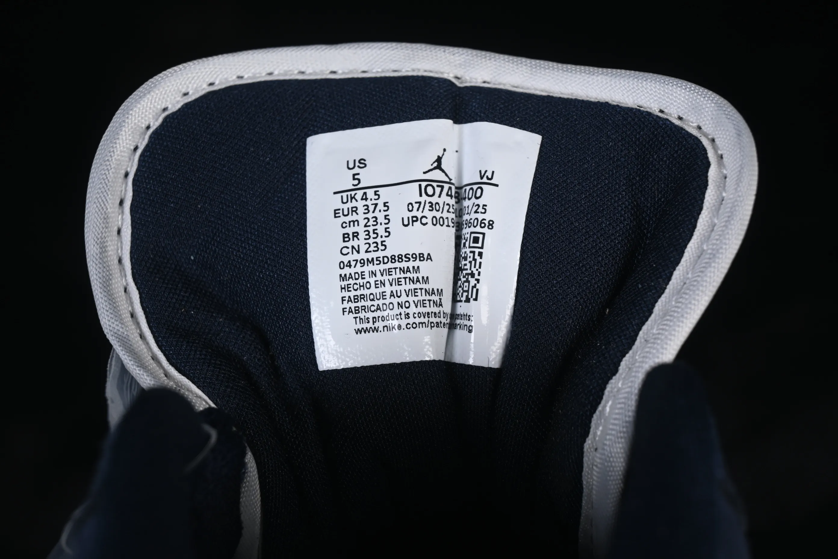 All categories Air Jordan Jordan series basketball shoes Air Jordan 1 Low Air Jordan 1 Low AJ1 Joe 1 Obsidian low-top cultural and casual sneakers IO7448-400